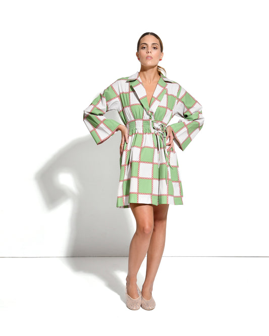 VESTIDO QUADRA