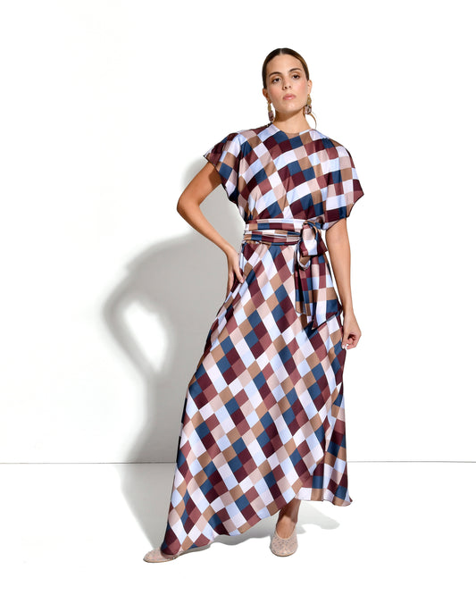 VESTIDO MOSAICO