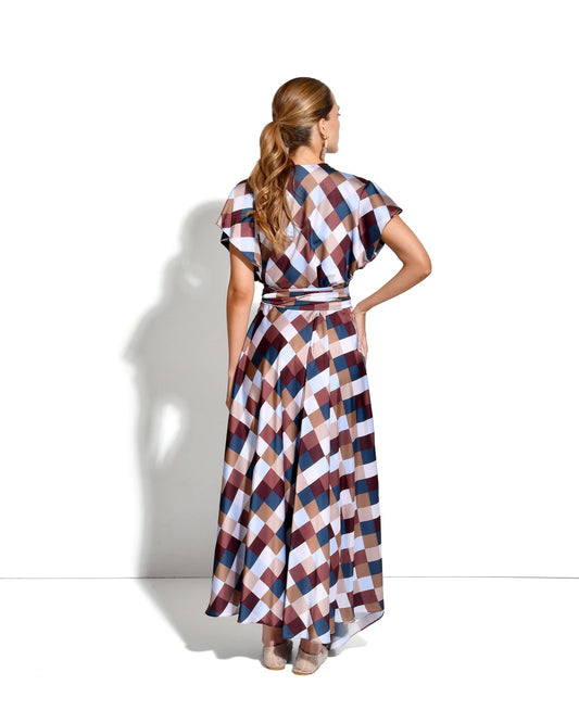 VESTIDO MOSAICO